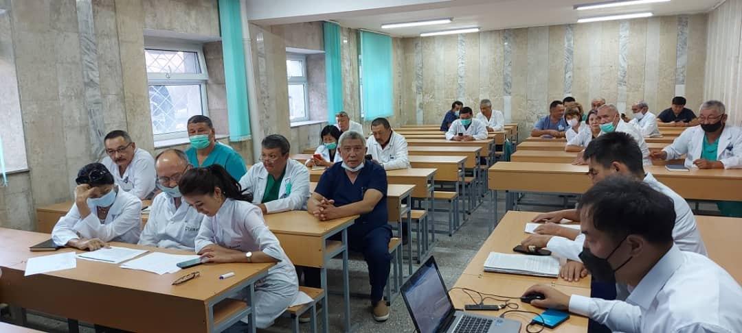We visited the Bishkek National Hospital
